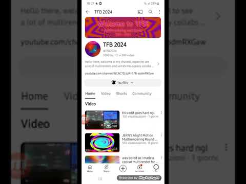 YouTube video