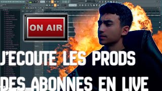 J'ÉCOUTE LES PRODS DES ABONNÉS EN LIVE 3 - LIVE SUR FL STUDIO 20