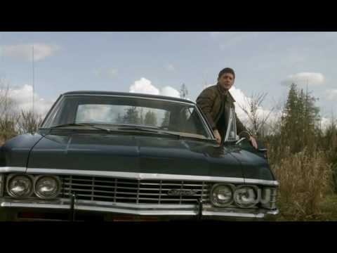 Supernatural 5x22 (season finale) - Dean & the Impala rocking all the way!