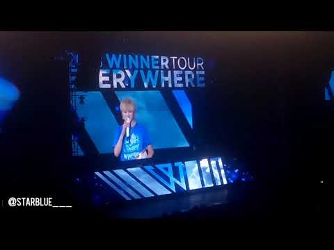 [181110] Winner last ment in Manila
