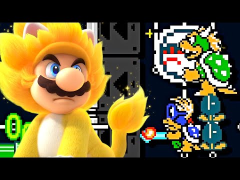 Super Mario Maker 2 🔧 Bowser's Fury 100% + Cake 🔧 Persia #5YMM