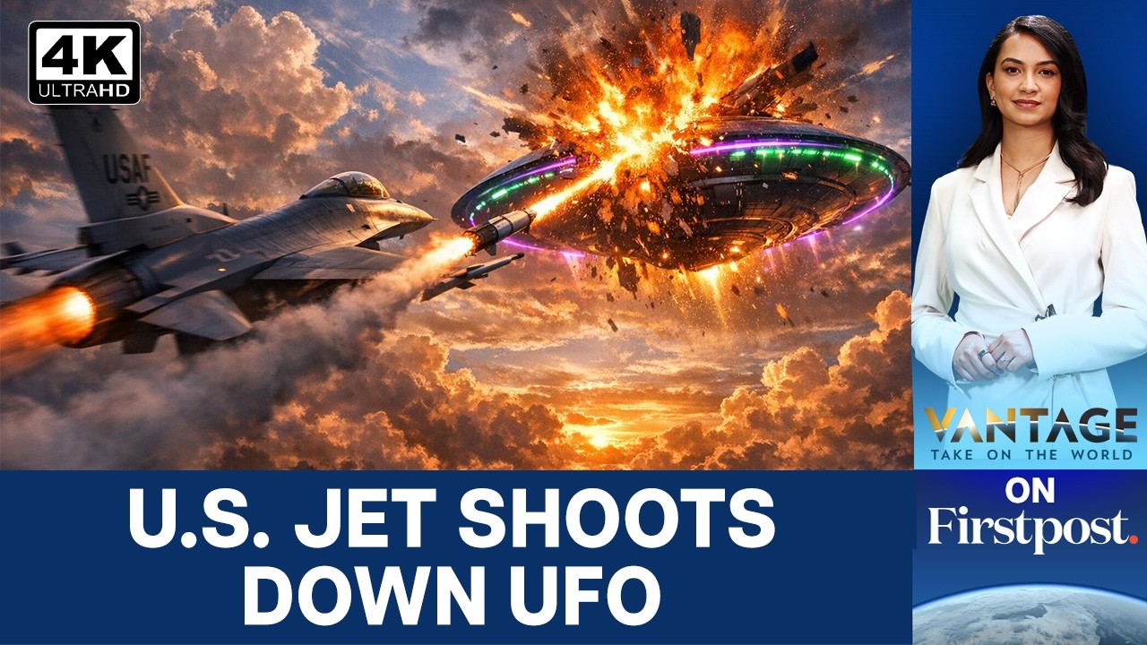 Trump Releases New UFO Files: US Jet Shoots Down Mystery UFO | Vantage on Firstpost | 4K