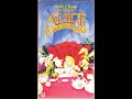 Closing To Alice In Wonderland UK VHS 1994