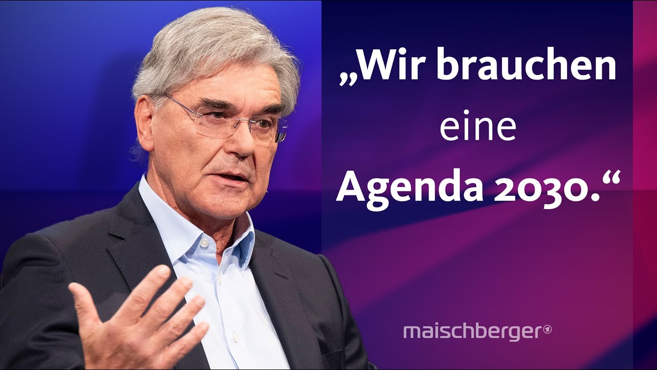 Wie kommt Deutschland aus der Wirtschaftskrise, Joe Kaeser? | maischberger