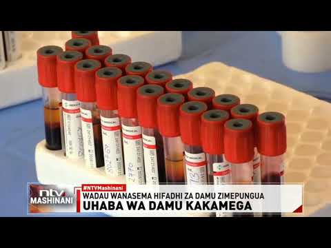 Uchangiaji damu Kakamega wasua sua, vijana Gen Z wachache wajitokeza