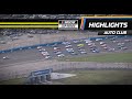 Final five-wide salute on Auto Club's 2-mile configuration