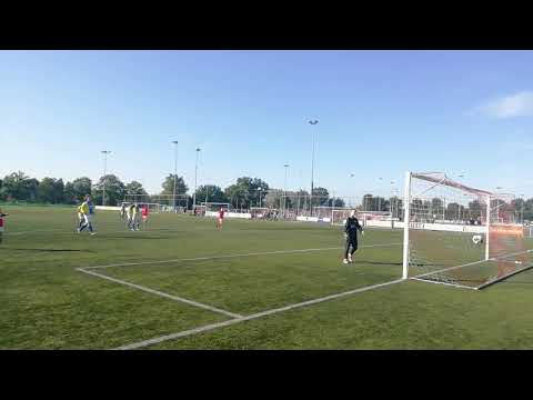 Roosendaal jo14-2 - Rood Wit jo14-1 goal 1