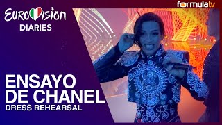 Tercer ensayo de CHANEL con "SloMo": Lo que no se ve en EUROVISIÓN 2022