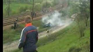 preview picture of video 'Odložilík Crash on Rally Matador Tatry Púchov 2006'