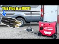 The New Predator 5000 Watt Generator Needs This Neutral Ground Bonding Plug To Run Our Camper Van
