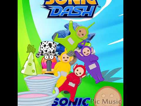 Omg teletubbies in sonic dash