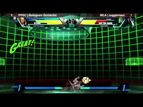 Frosty Faustings VI UMvC3 Pools: PFGC|Hologram Gootecks vs. WLA|Juggernaut