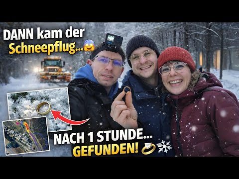 Alle dachten: Der Ring ist weg… dann das! 😱💍 | Metalldetektor im Schnee