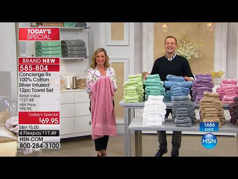 HSN | Concierge Collection Bedding 02.10.2018 - 01 AM