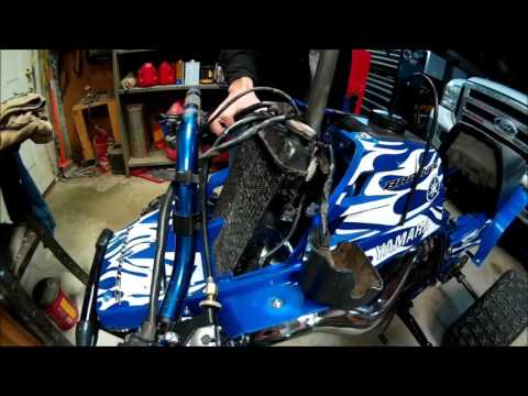 how to install banshee steering stem