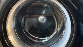 Doing the laundry spinning at 800-1200 rpm