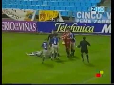 01.12.2004. Europa. Real Zaragoza -  Dnipro Dnipropetrovsk (Resumen)