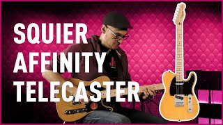 Video thumbnail for Squier Affinity Telecaster | Bax Music FR by Bax Music FR