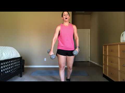 Strength Workout 16-24-32-40 REP Progression /Amy Larkin