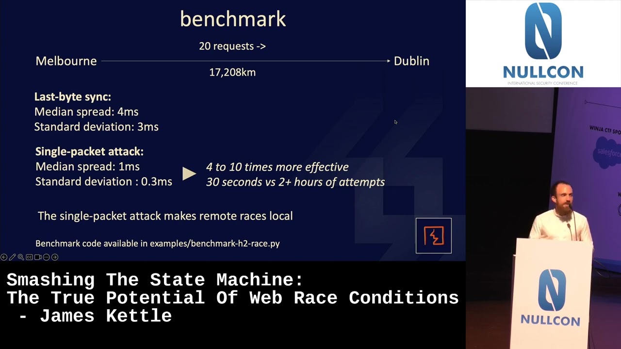 Nullcon Goa 2023 | Smashing The State Machine: The True Potential Of Web Race Conditions by James