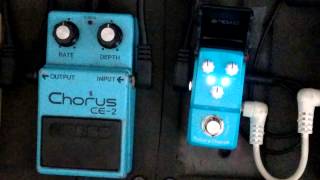 Video thumbnail for Boss CE-2 Vs. Joyo JF 316 (Future Chorus) by Artūrs Zemnieks