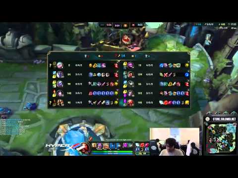 Dyrus duo Imaqtpie - Gragas vs Pantheon Top - League of Legends