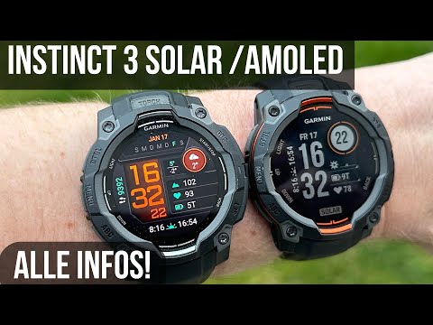 Garmin Instinct 3 Solar und AMOLED: Alles was du wissen musst!