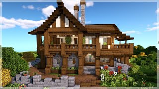 Minecraft: How to Build a Large Medieval House