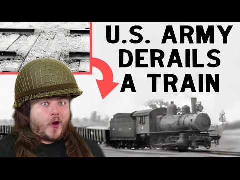 Just HOW HARD is it to DERAIL a TRAIN?!? - Hyce Reacts - US Army Tests