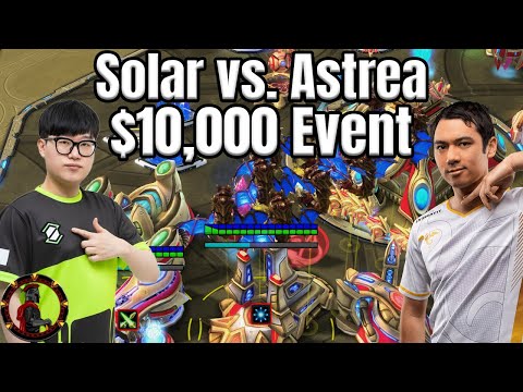 Astrea vs Solar bo5 PvZ $10,000 KR vs. The World Team Showmatch
