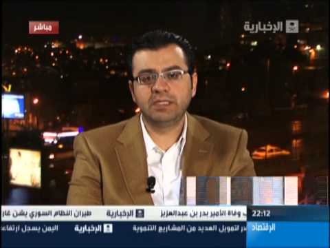 مقابلة تلفزيونية مع لؤي المقداد للحديث عن التقسيمات الإدارية الجديدة اللتي استحدثها النظام السوري