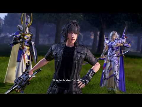 Let's Play Dissidia Final Fantasy NT Story Mode Blind Part 11 - Garland Ambushes Cecil, WoL & Noctis