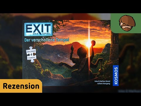 EXIT: Das Spiel + Puzzle – Der verschollene Tempel - Brettspiel - Review