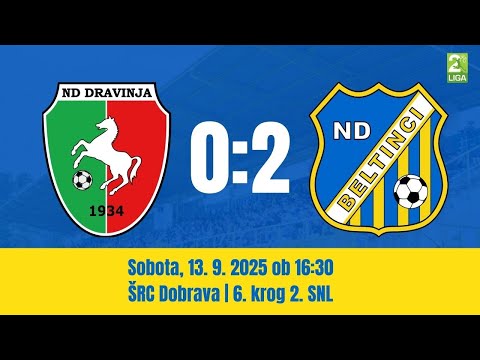 Vrhunci tekme, 6. krog 2. SNL: Dravinja - Beltinci Klima Tratnjek 0:2 (0:2)