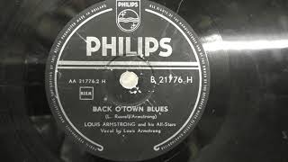 Louis Armstrong: Back o' town blues. (1955).