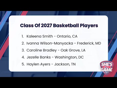 Top Female Basketball Prospects 2027