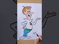how to draw George Jetson #short art cartoon work