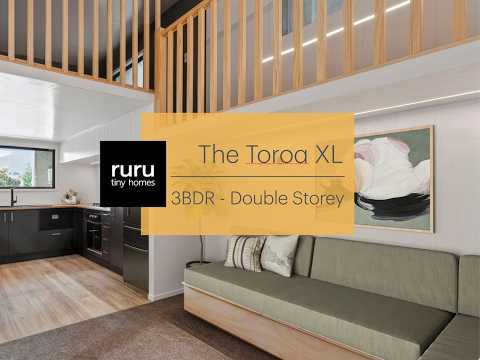 The Ruru Tiny Homes Toroa XL 3 Bedroom Custom Version
