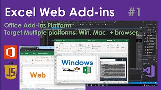 Excel Web Add-in E1 - How to create Excel Web Add-in with Task Pane UI that works across Platforms