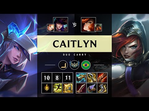 Caitlyn ADC vs Miss Fortune - BR Challenger Patch 25.12