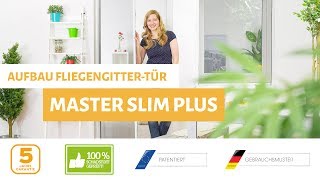Fliegengitter Tür Slim Plus [Montage-Video]
