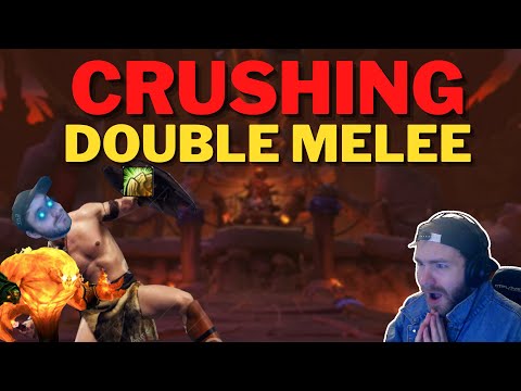 CRUSHING Double Melee!!! Elemental Shaman 3v3 Arena Commentary Shadowlands 9.1
