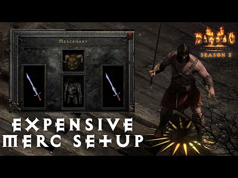 D2R Expensive Mercenary Setup / Patch 2.5