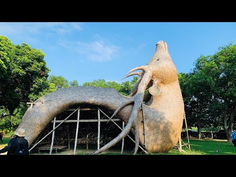 2023 /11/12 Pingtung City Ruiguang Village Tour, Montanha Qiguyan, Cruzeiro na Lagoa Qigu e Yanhui, Netziliao Shazhou, Distrito de Guantian Parque Natural Wong Lupu, Madou Park Shuji Art Center