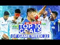 ISL 2022-23 GW22 Top 10 Goals ft. Anirudh Thapa, Sivasakthi Narayanan, Parthib Gogoi, Ritwik Das...