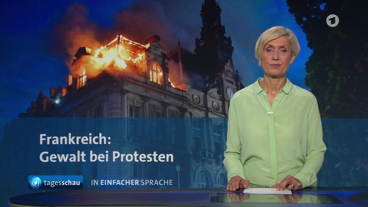 tagesschau in Einfacher Sprache 19:00 Uhr, 19.10.2026