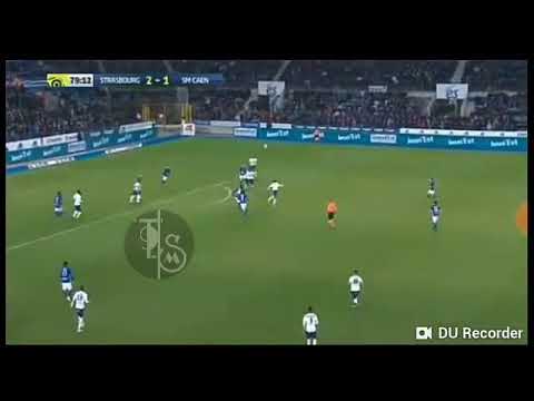 What Amazing Shot Goal Saîf khaoui Caen  2 Vs Strasbourg  2