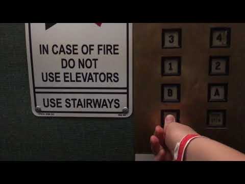 Messed-up vintage Haughton elevator 4 - Amberson Gardens Apartments - Shadyside, Pittsburgh, PA