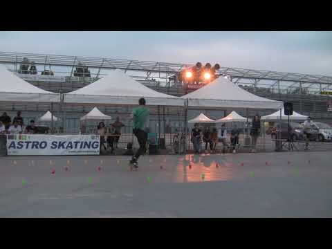 05 20190607 Monza RollerCup2k19 Degli Agostini Lorenzo Freestyle Classic Men 5 place
