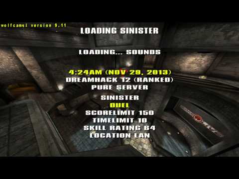 Spart1e vs rapha - DreamHack Winter 2013 Group D Round 6 (Quake Live VOD)
